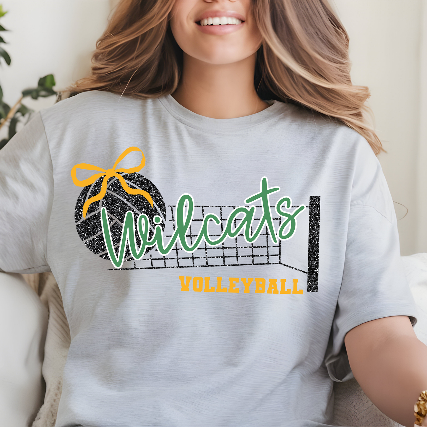 Wildcats Volleyball Net Tee