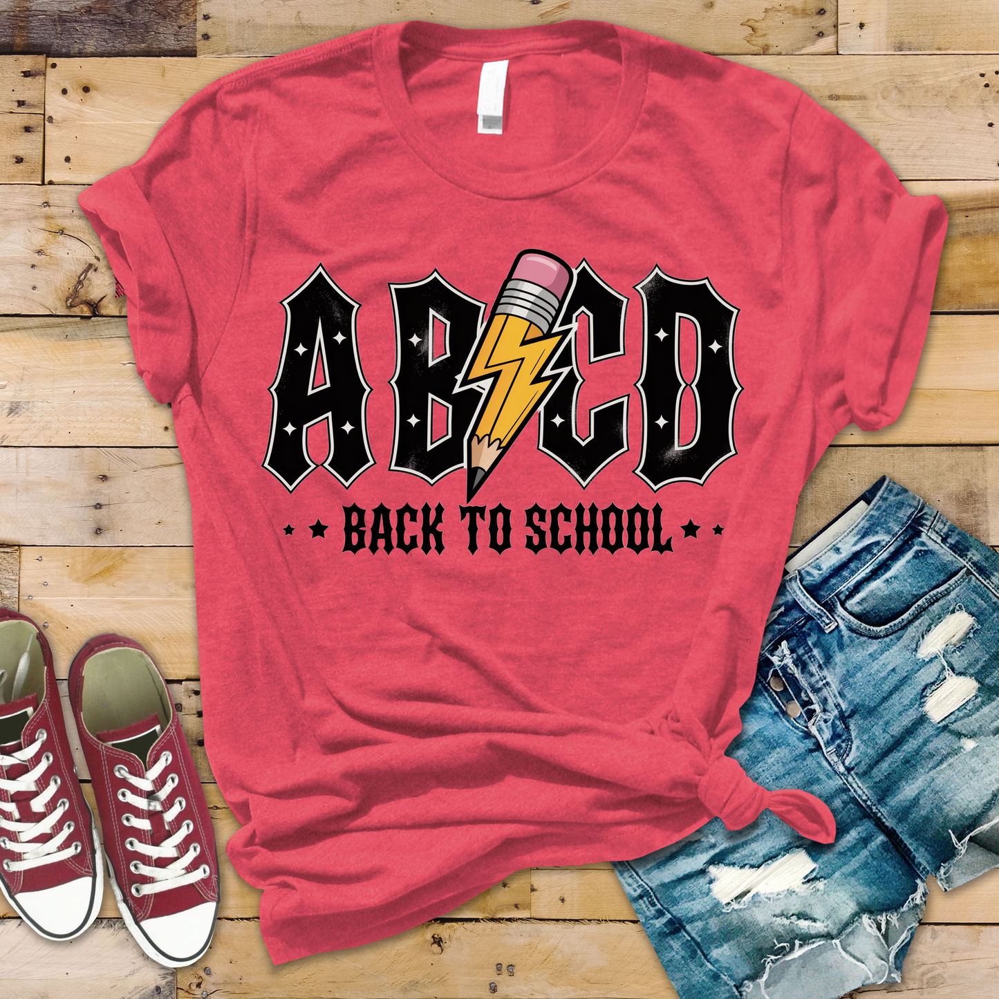 ABCD Back To School T-Shirt