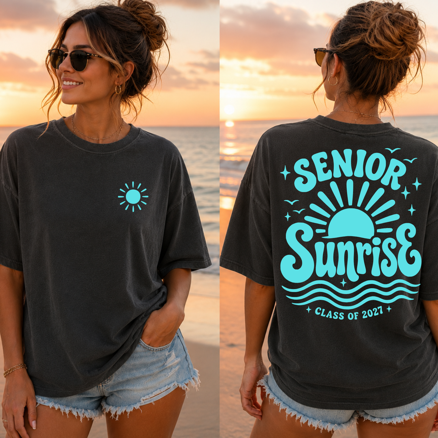 Senior Sunrise Tee Front/Back