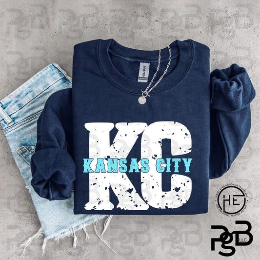 Kansas City Distressed Crewneck