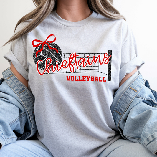 Chieftains Volleyball Net Tee