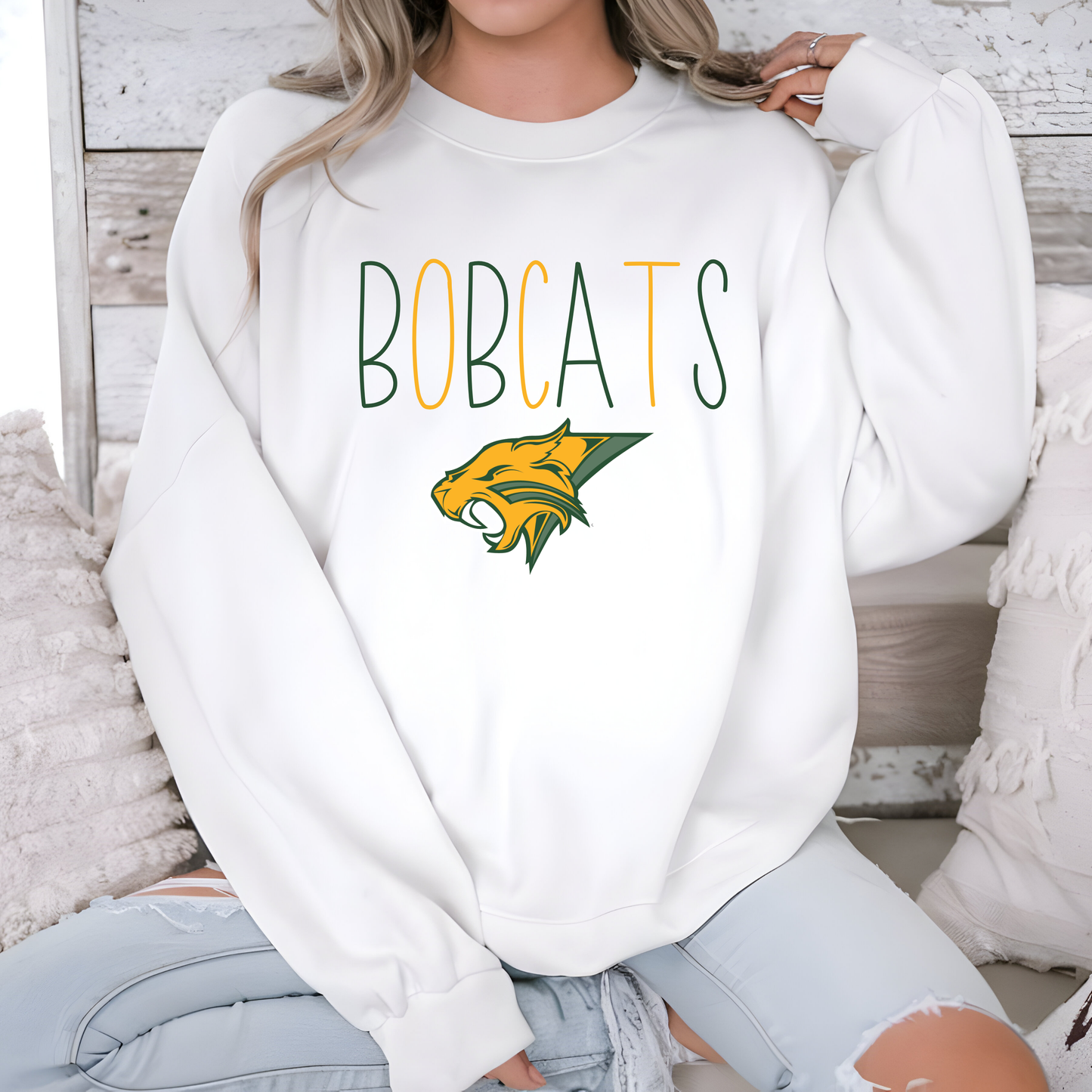 BIG Bobcats Crewneck Sweatshirt
