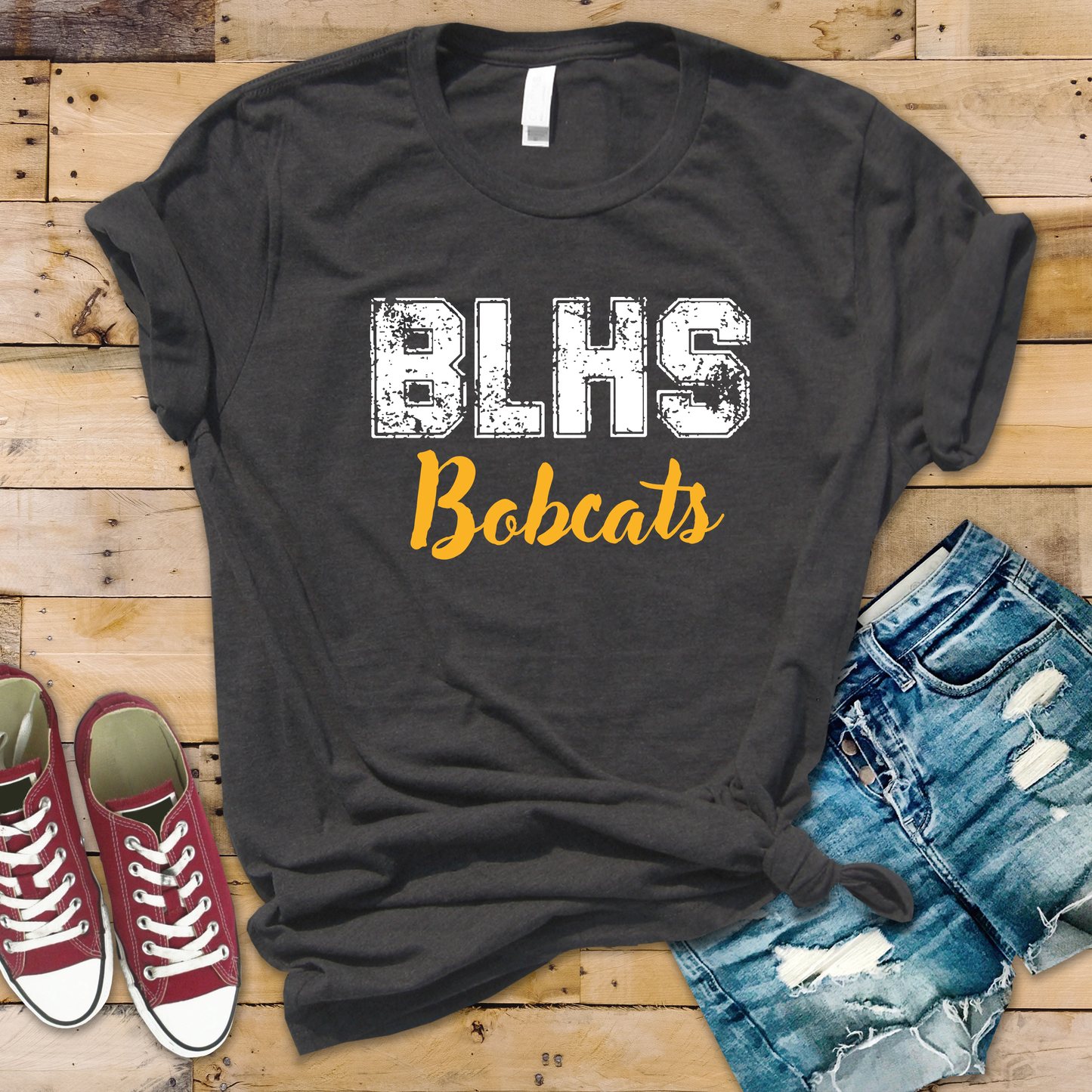 BLHS Bobcats Varsity-Style Tee