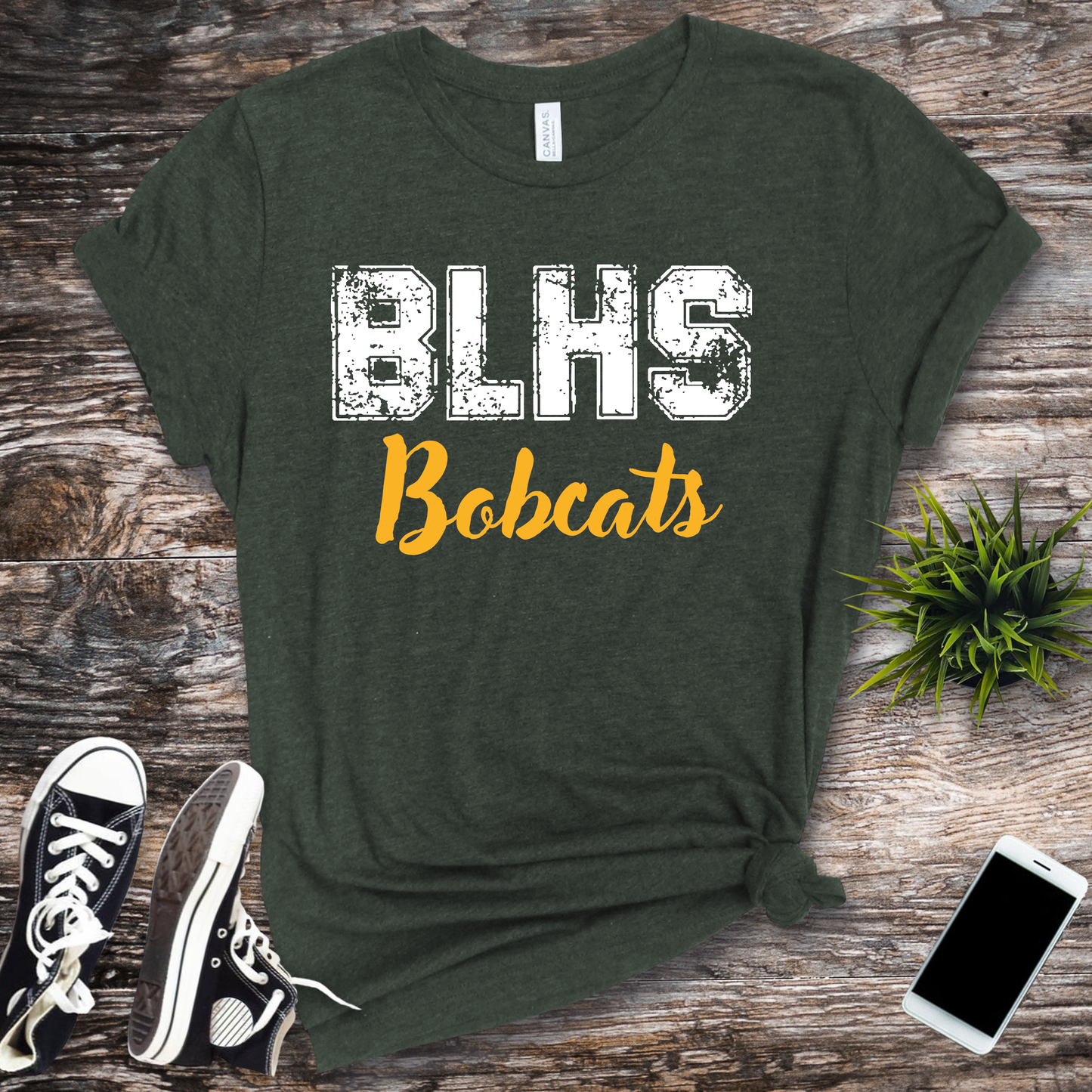 BLHS Bobcats Varsity-Style Tee