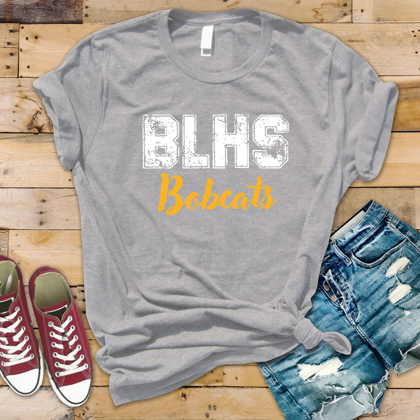 BLHS Bobcats Varsity-Style Tee