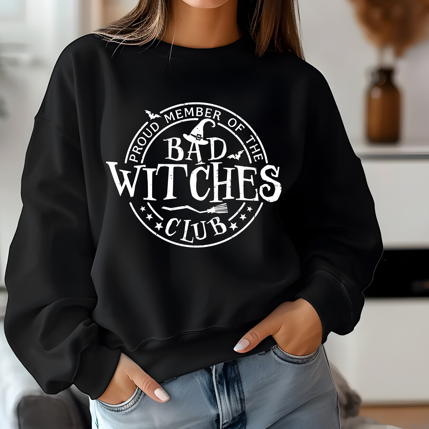 Proud Member of the Bad Witches Club Crewneck