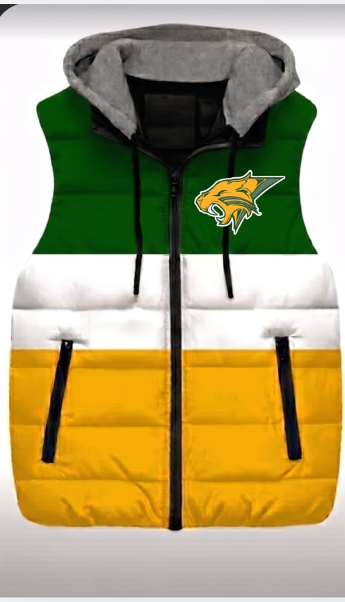 Basehor-Linwood Bobcats Puffer Vest