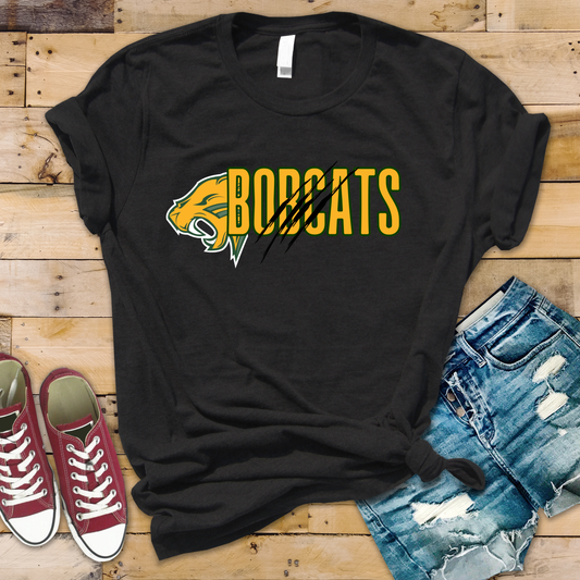 BLHS Bobcats Slash T-Shirt
