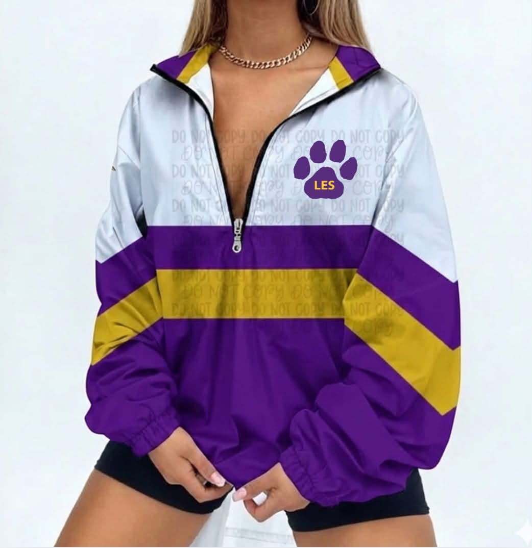 Linwood Elementary School Bulldogs Windbreaker