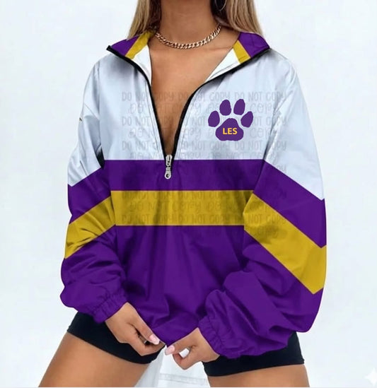 Linwood Elementary School Bulldogs Windbreaker