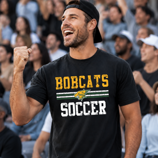 Bobcats Varsity Stripes Tee
