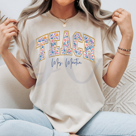 TEACH (Personalized) Tee