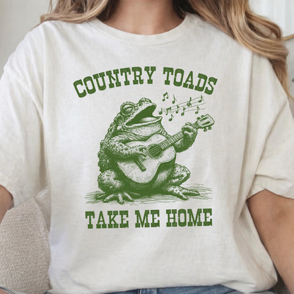 Country Toads Take Me Home Tee