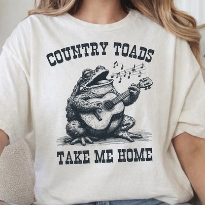Country Toads Take Me Home Tee