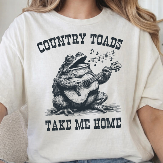 Country Toads Take Me Home Tee