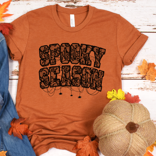 Lace Spooky Season Tee