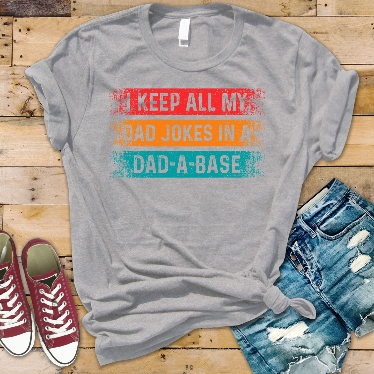 Dad-A Base Funny Father's Day T-Shirt