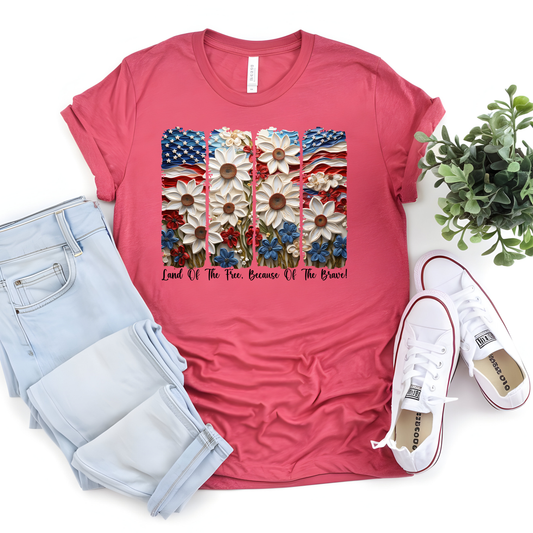 Land of the Free Because of the Brave Daisies