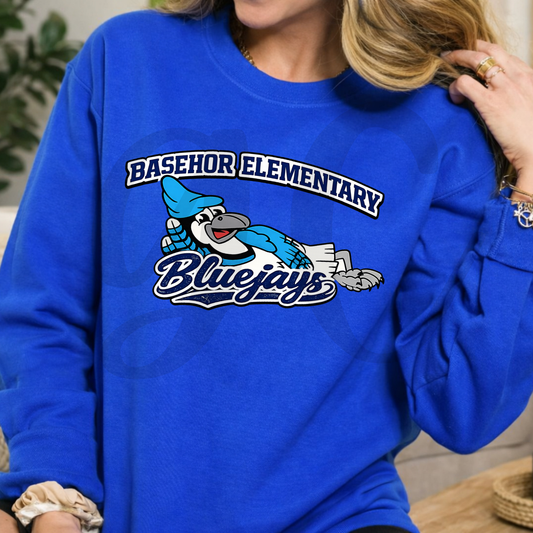 Basehor Elementary Bluejays Crewneck