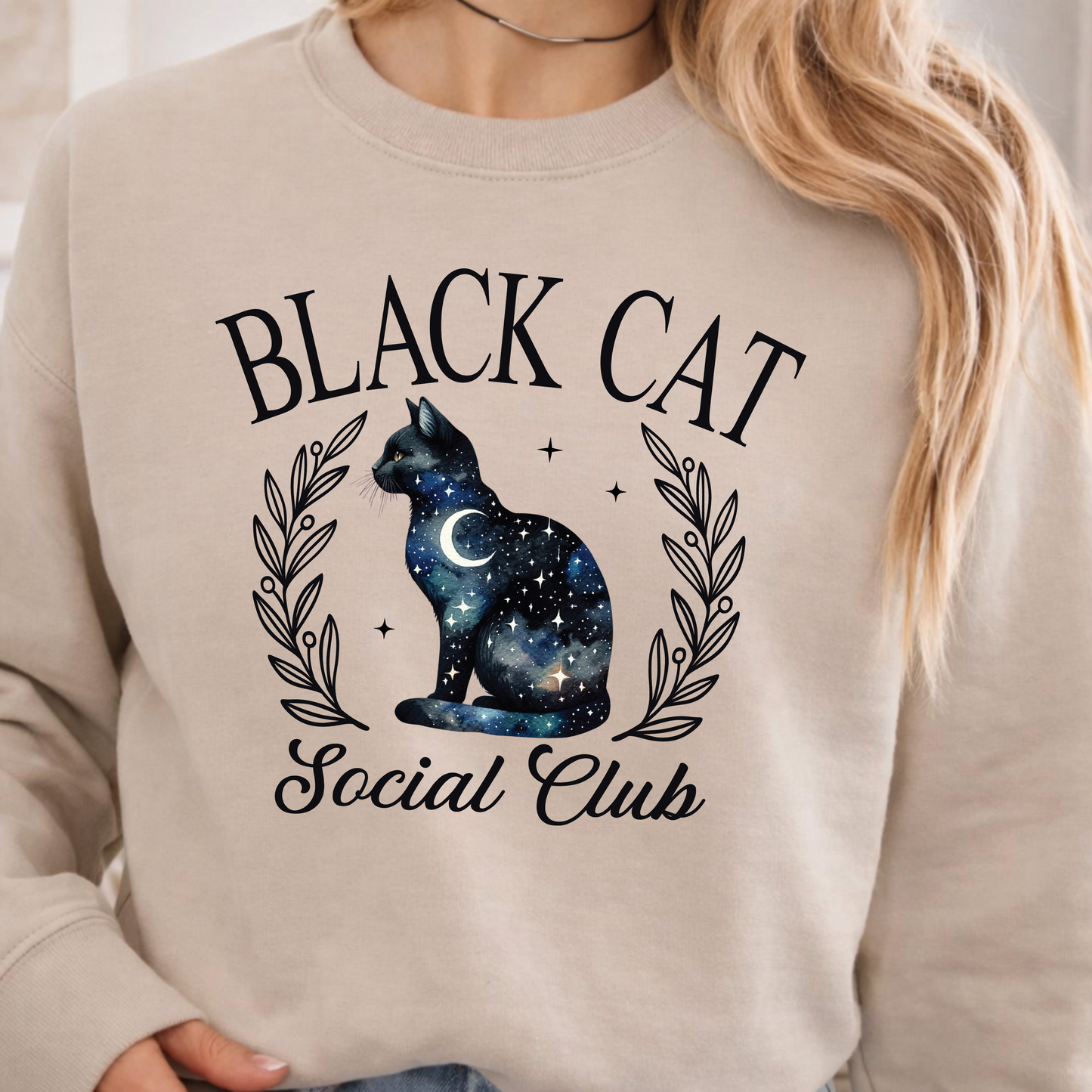 Black Cat Social Club Crewneck