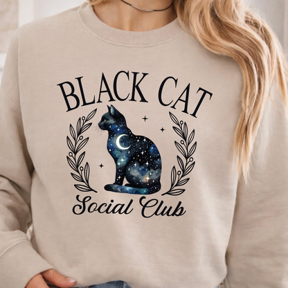 Black Cat Social Club Crewneck