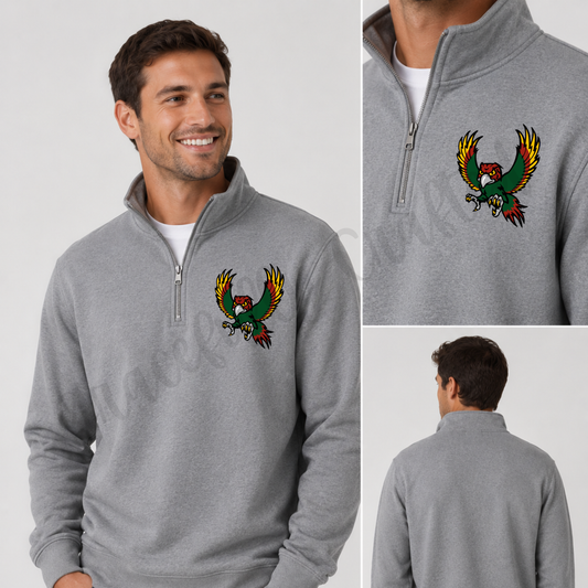 Lawrence Free State Firebirds Midweight Quarter-Zip Pullover