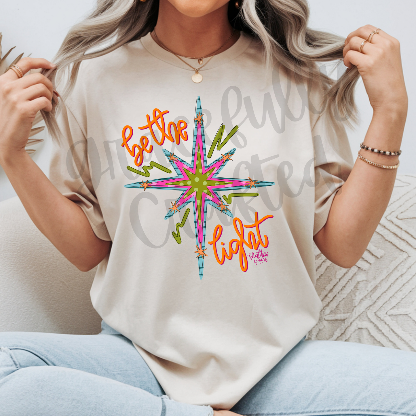 Be the Light with Star Tee