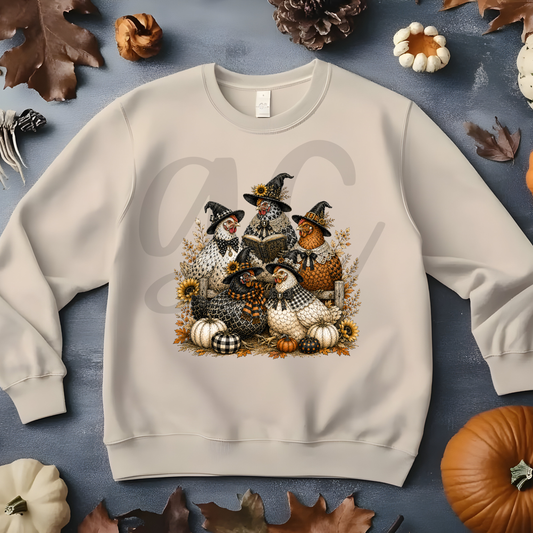 Spooky Chickens Crewneck