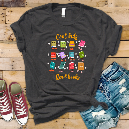 Cool Kids Read Books Tee