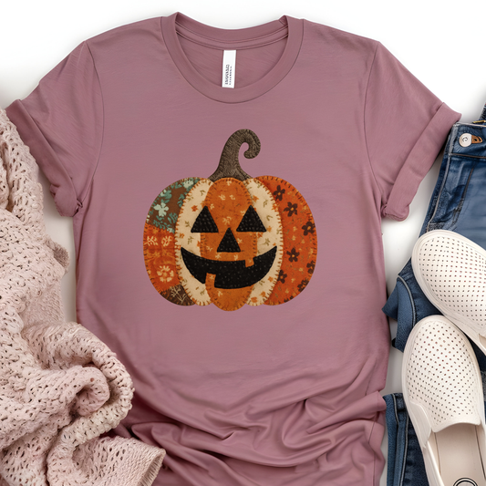 Patchwork Jack O’Lantern Tee