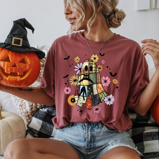 Patchwork Ghost Tee