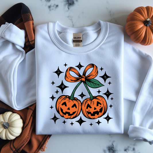 Pumpkin Cherries Crewneck