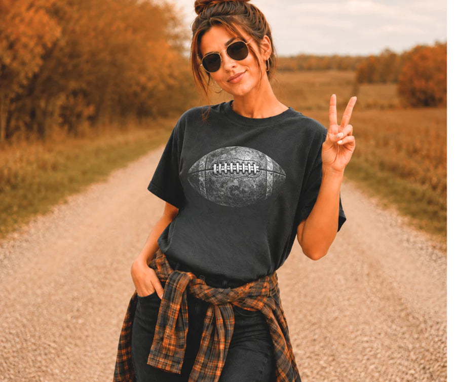 Half Toned Football T-Shirt