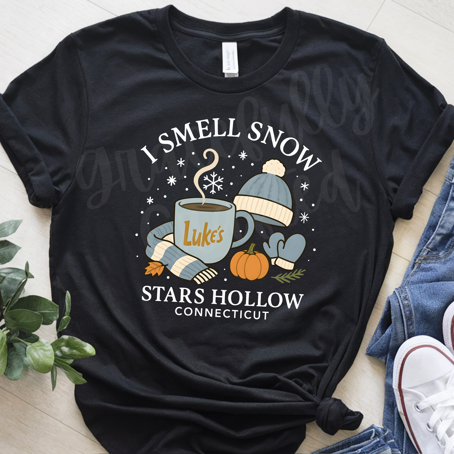 I Smell Snow Gilmore Girls Tee or Crewneck