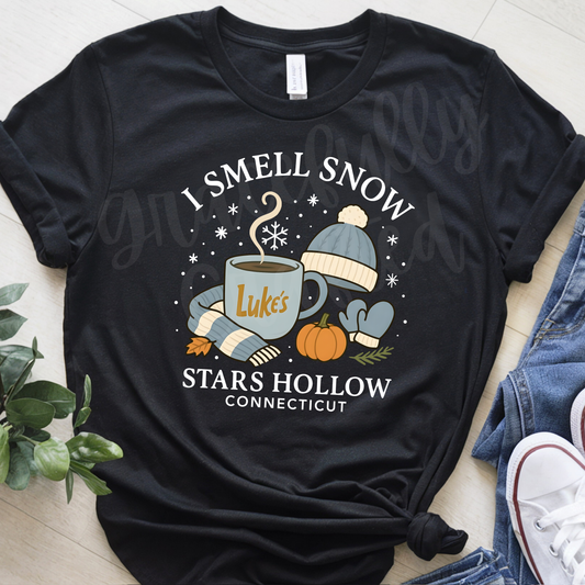 I Smell Snow Gilmore Girls Tee or Crewneck