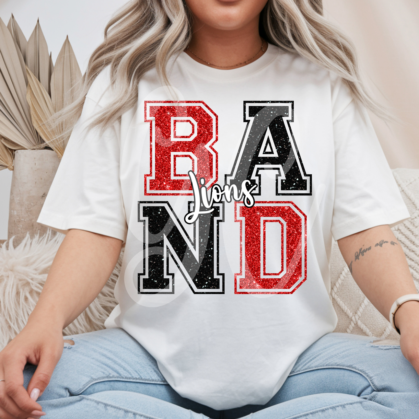 BAND Lions Natural Tee