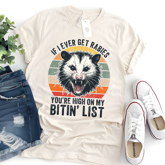 If I Ever Get Rabies Tee