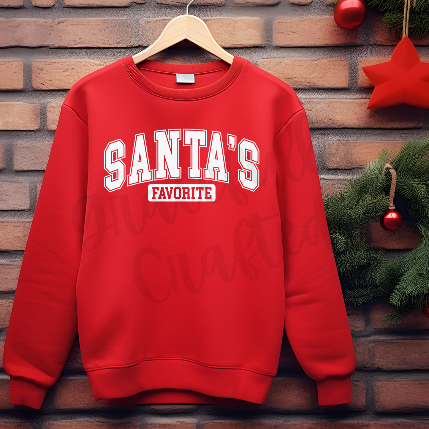 Santa's Favorite Tee or Crewneck
