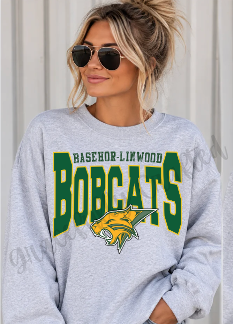 Basehor Bobcats Crewneck