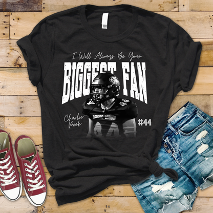 Biggest Fan- Personalized Tee