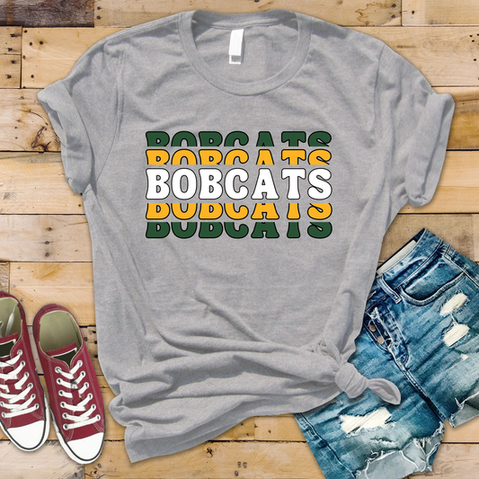 Stacked Bobcats T-Shirt