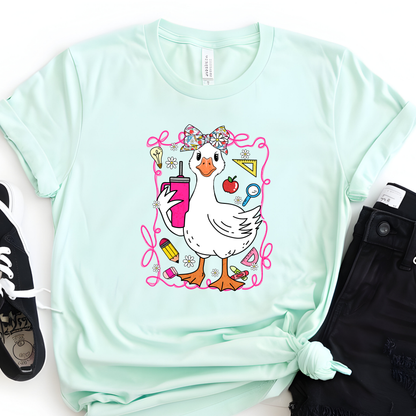 Just a Teacher Goose Tee