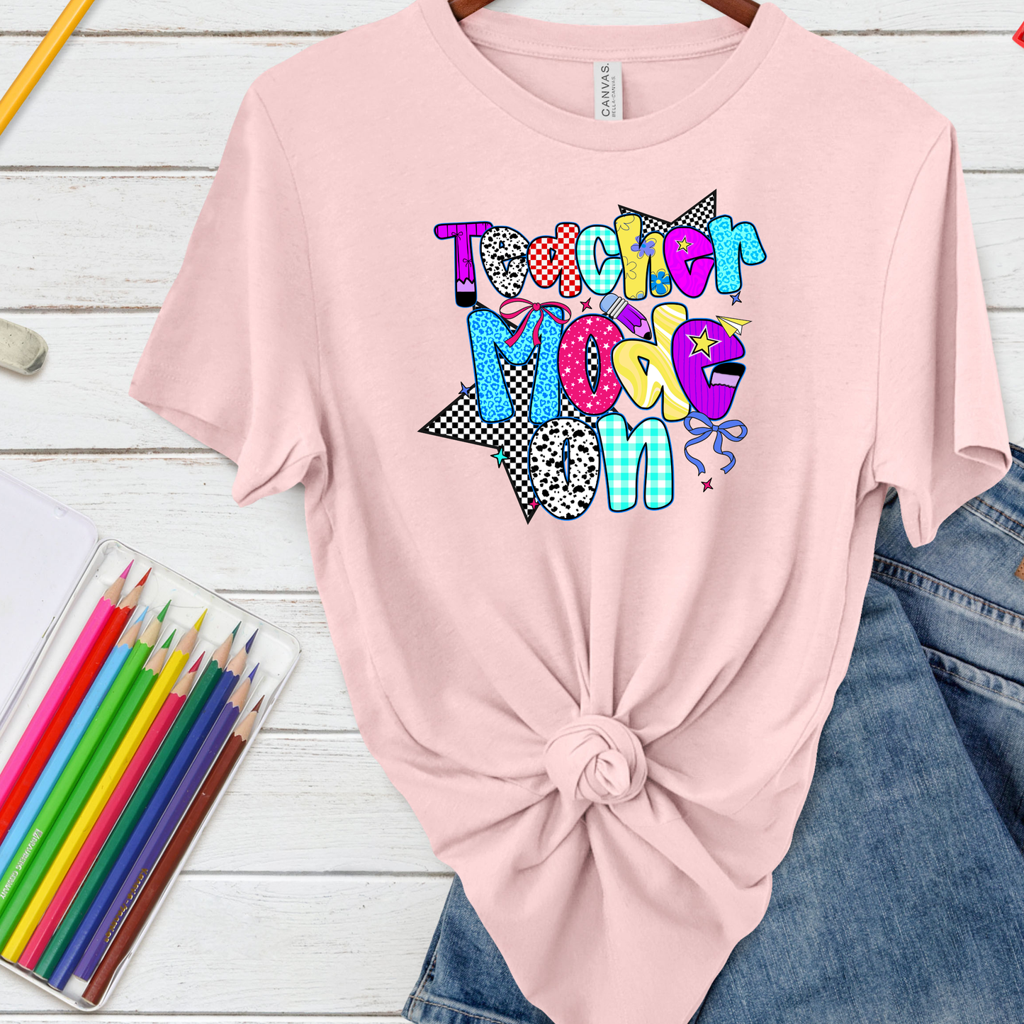 Teacher Mode On T-Shirt