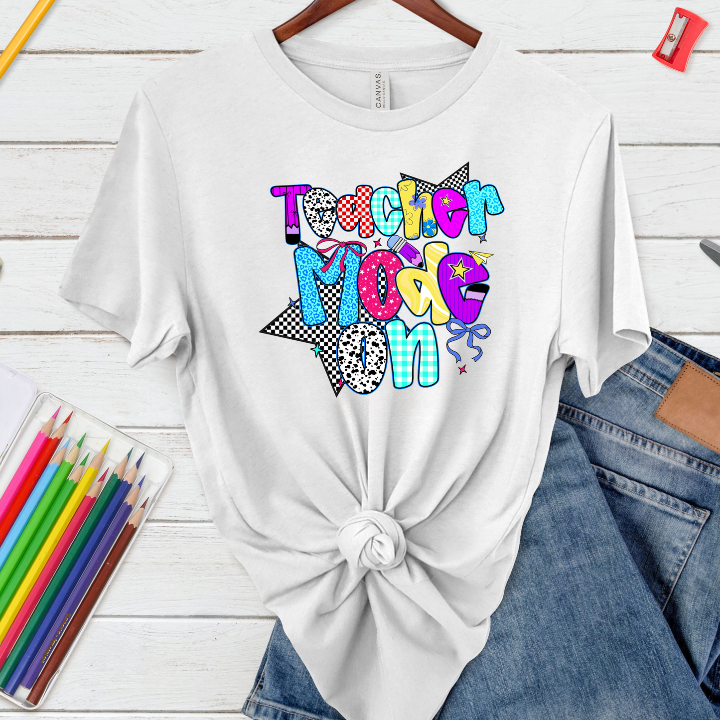 Teacher Mode On T-Shirt