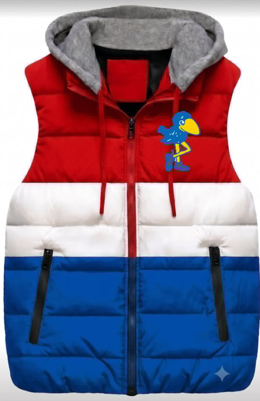 Vintage Big Jay Puffer Vest