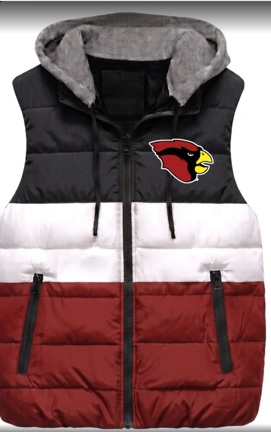 Eudora Cardinals Puffer Vest