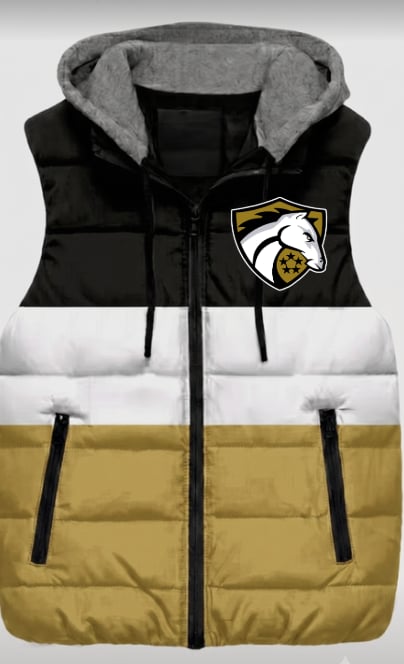 MacArthur Mustangs Puffer Vest