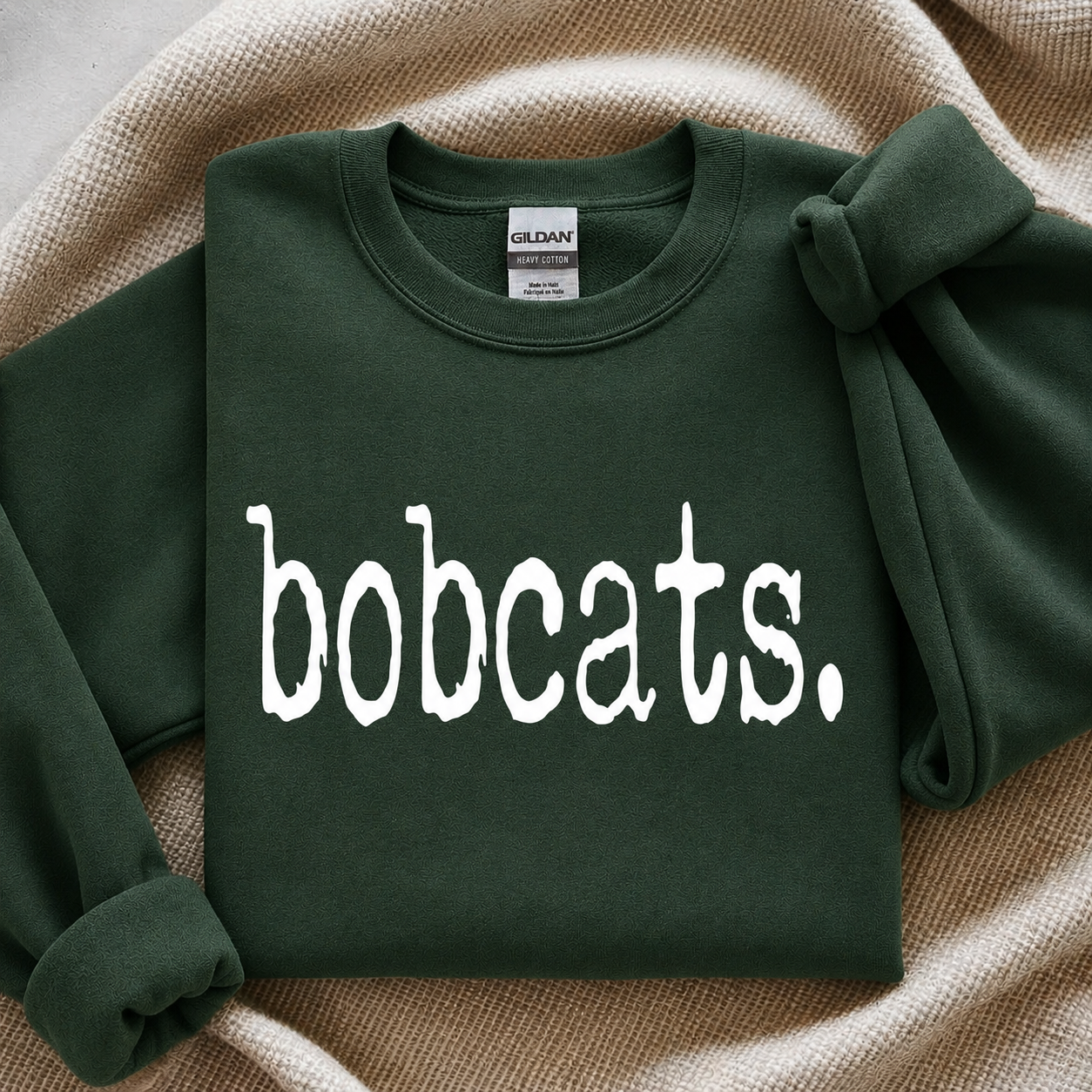 bobcats. Vintage Crewneck Sweatshirt