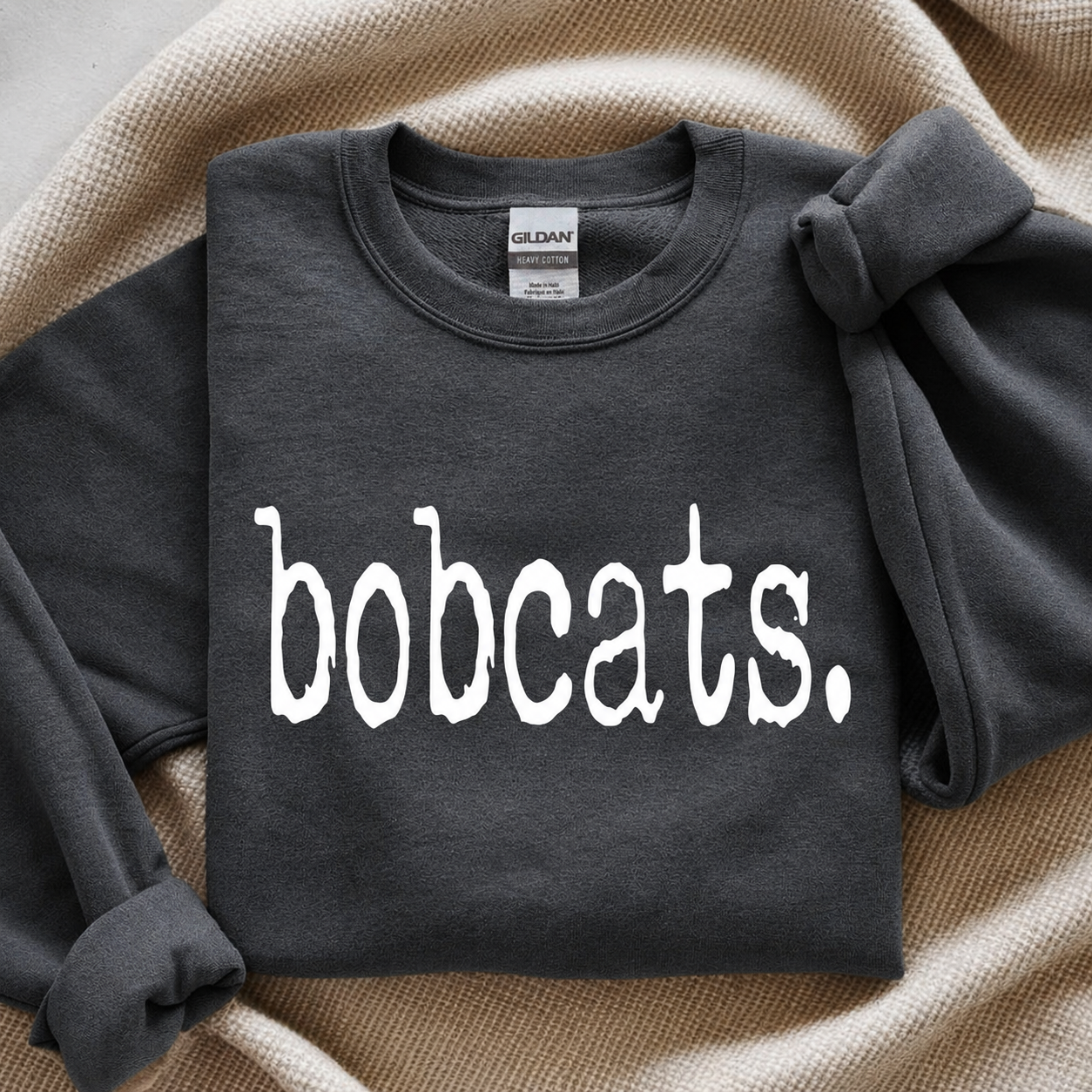 bobcats. Vintage Crewneck Sweatshirt