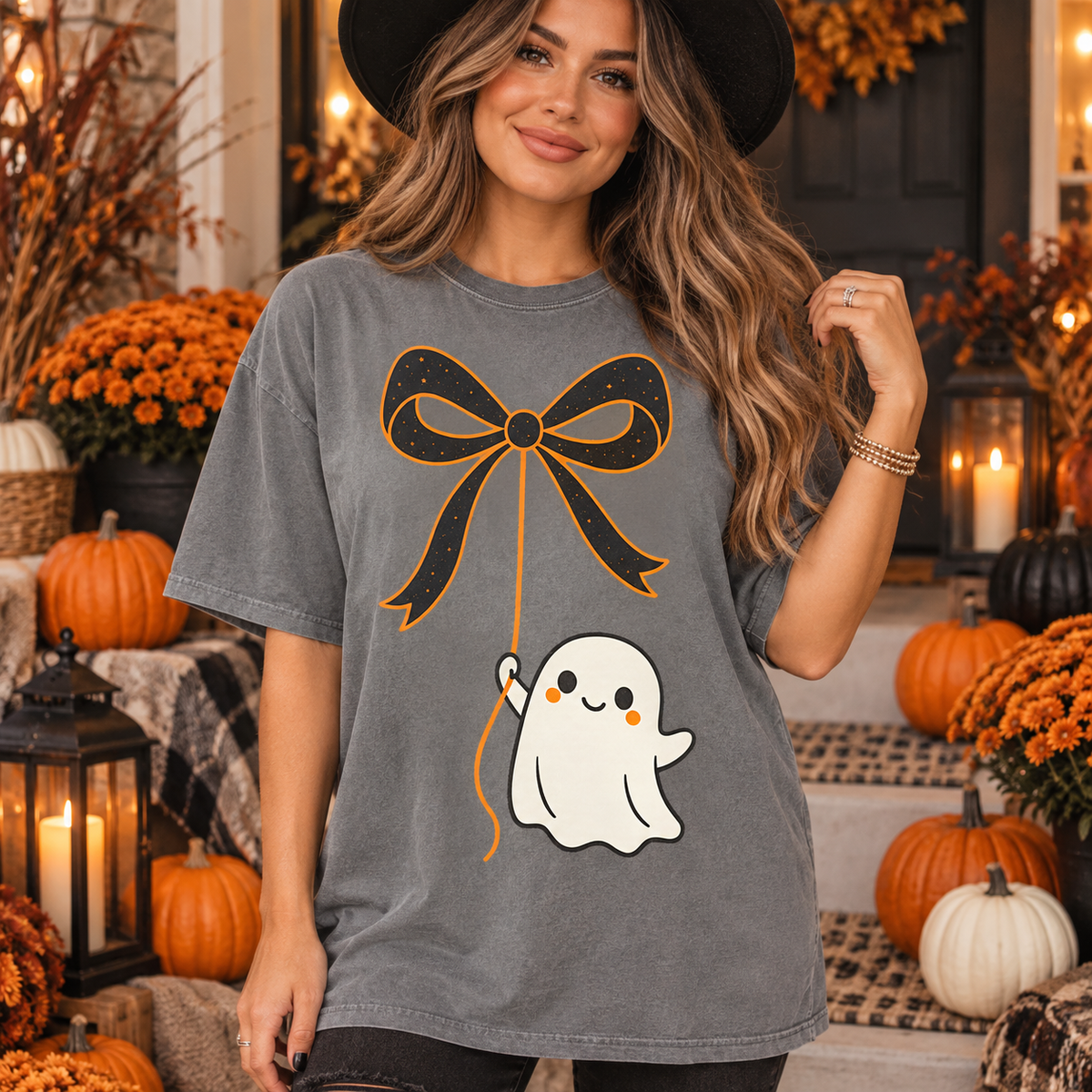 Ghost Bow (Comfort Colors)
